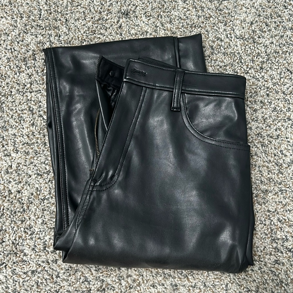 Abercrombie leather pants